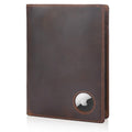 AuraLink™ | Premium Vegan Leather AirTag Passport Holder