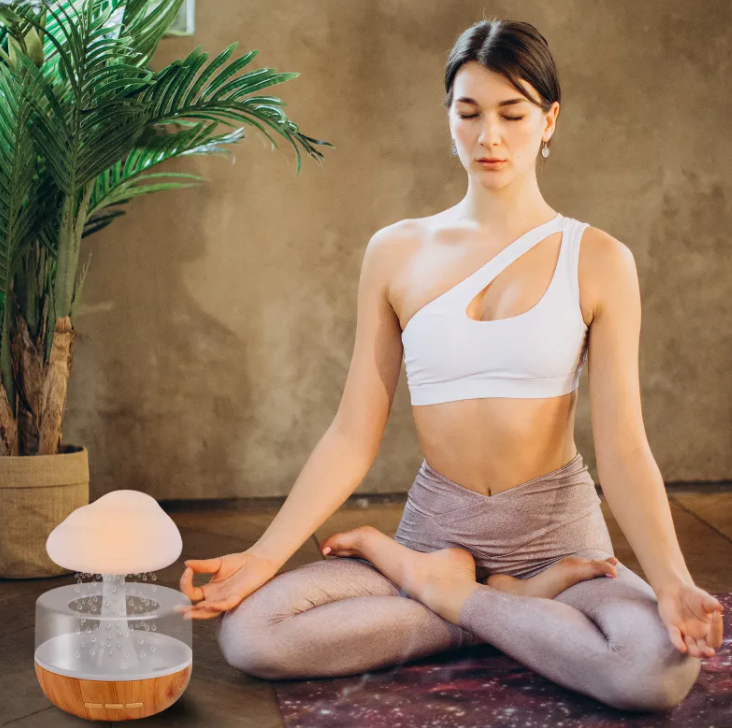 AuraCloud™ Rain Cloud Humidifier & Diffuser