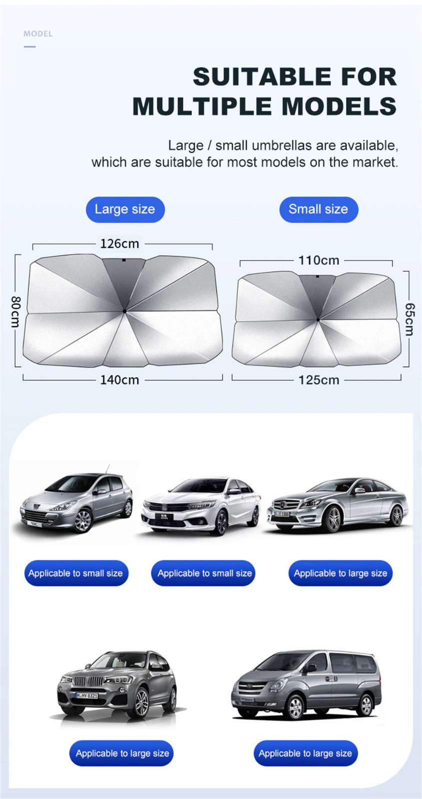 AuraShade™ Automatic Car Windshield Umbrella