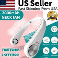 AuraChill™ Pro Wearable Neck Air Conditioner (360° Bladeless Cooling)