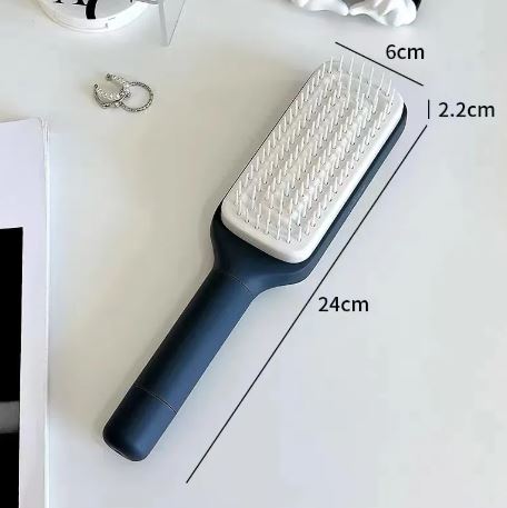 AuraGroom™ Self-Cleaning Deshedding Brush
