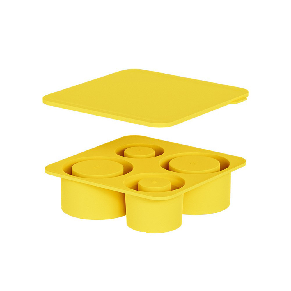 AuraChill™ One-Press Ice Mold & Storage Bin
