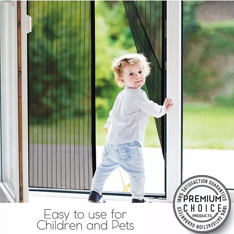 AuraMesh™ Hands-Free Magnetic Screen Door