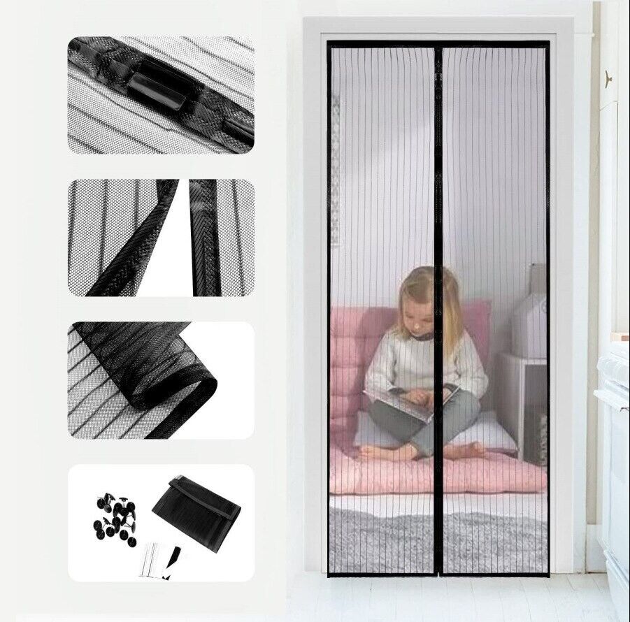 AuraMesh™ Hands-Free Magnetic Screen Door
