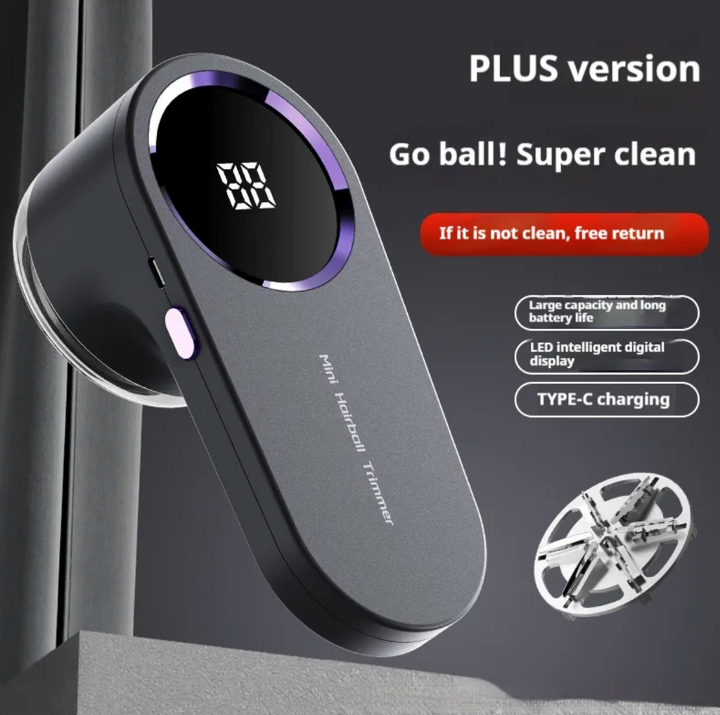 AuraSonic™ Rechargeable Electric Fabric Shaver