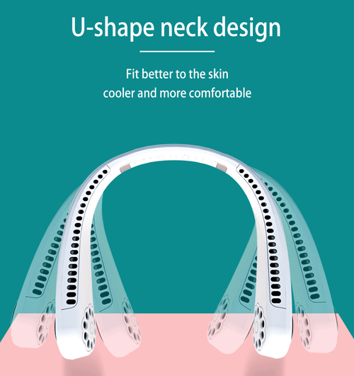 AuraChill™ Pro Wearable Neck Air Conditioner (360° Bladeless Cooling)