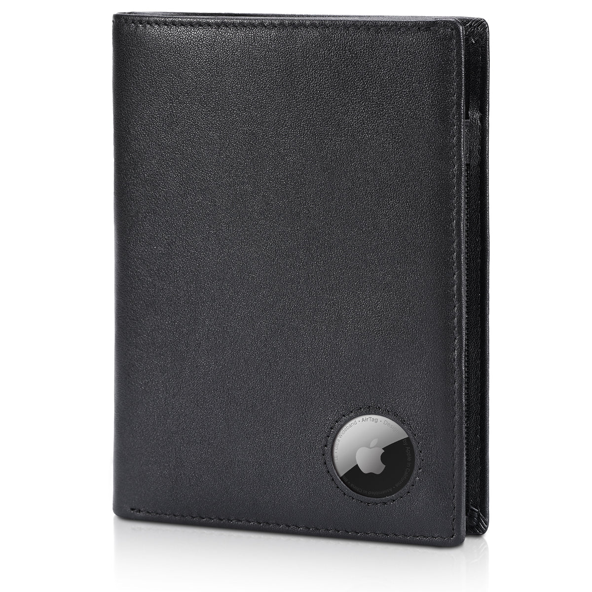 AuraLink™ | Premium Vegan Leather AirTag Passport Holder