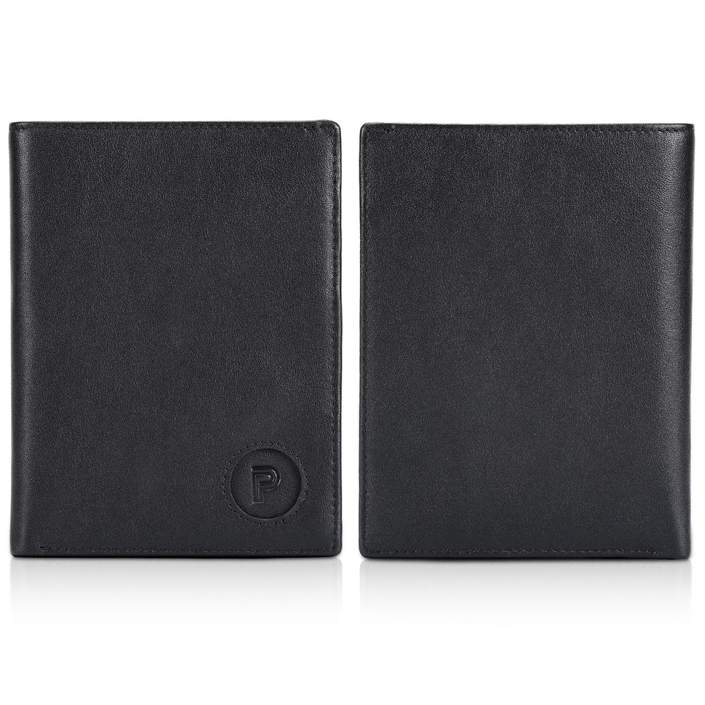 AuraLink™ | Premium Vegan Leather AirTag Passport Holder
