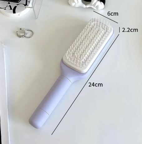 AuraGroom™ Self-Cleaning Deshedding Brush