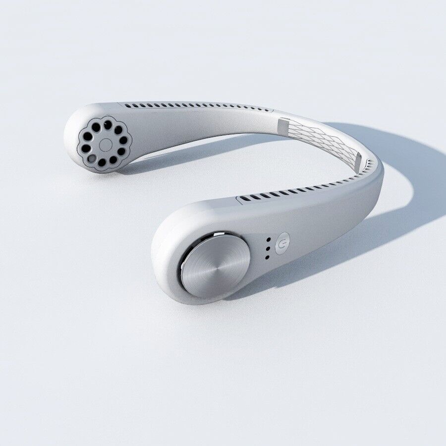AuraChill™ Pro Wearable Neck Air Conditioner (360° Bladeless Cooling)