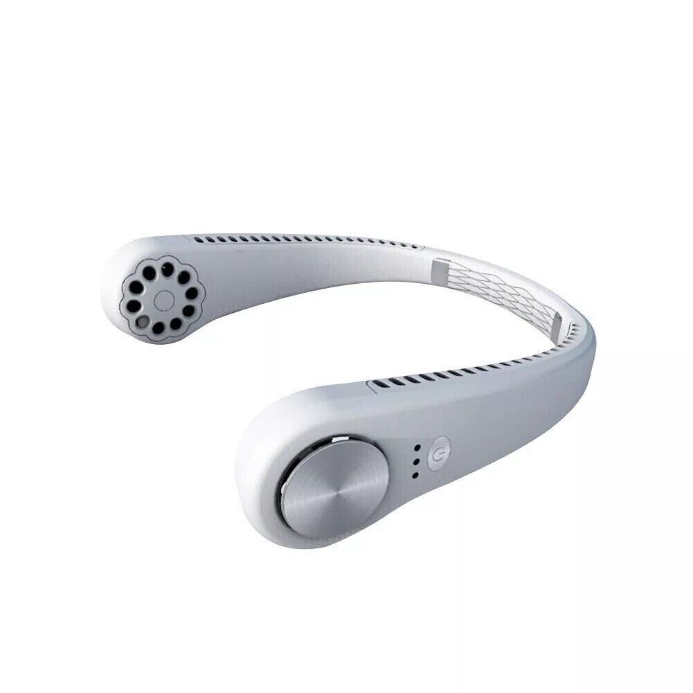 AuraChill™ Pro Wearable Neck Air Conditioner (360° Bladeless Cooling)