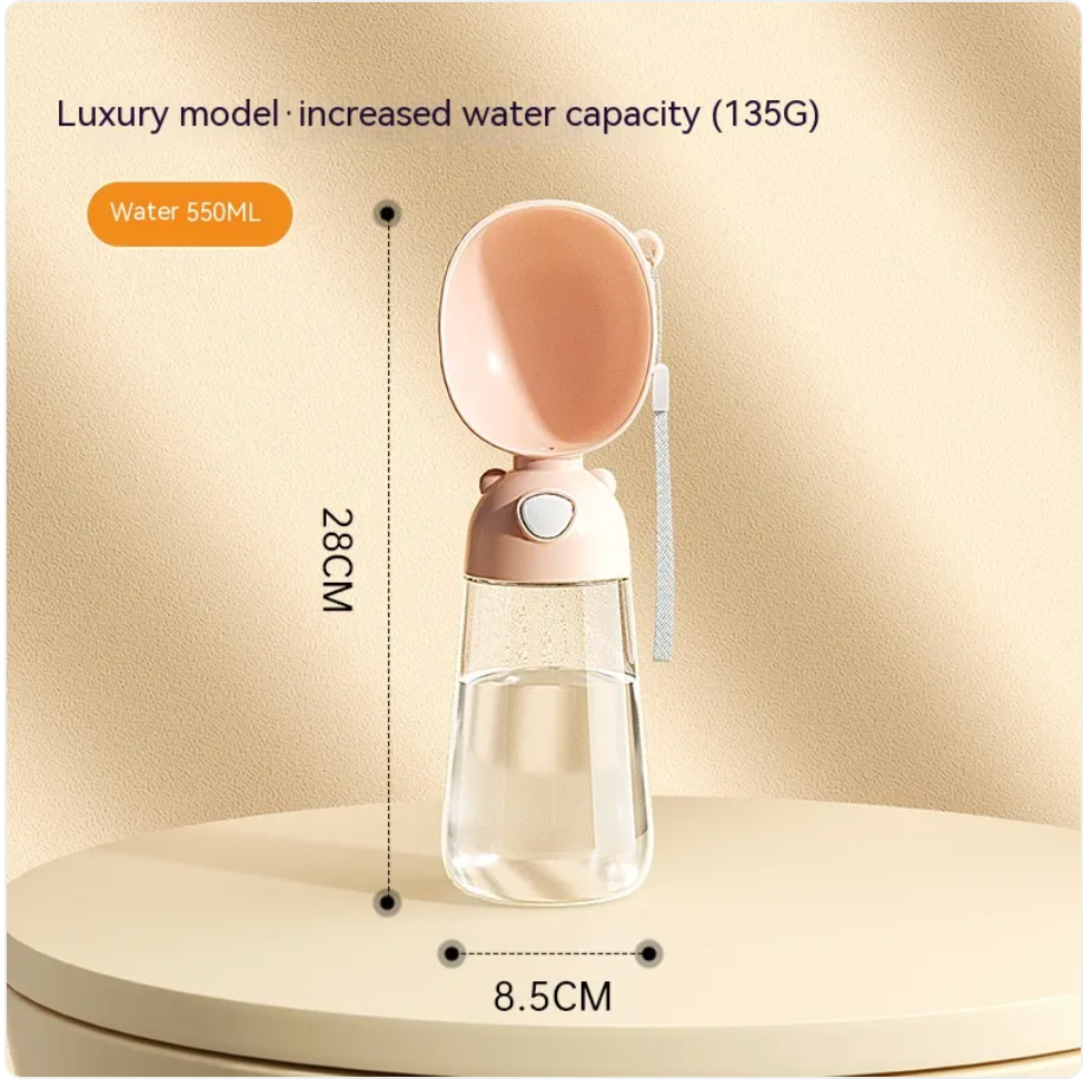 AuraPup™ Portable Travel Pet Water Bottle
