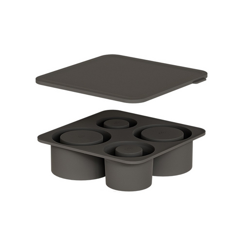 AuraChill™ One-Press Ice Mold & Storage Bin