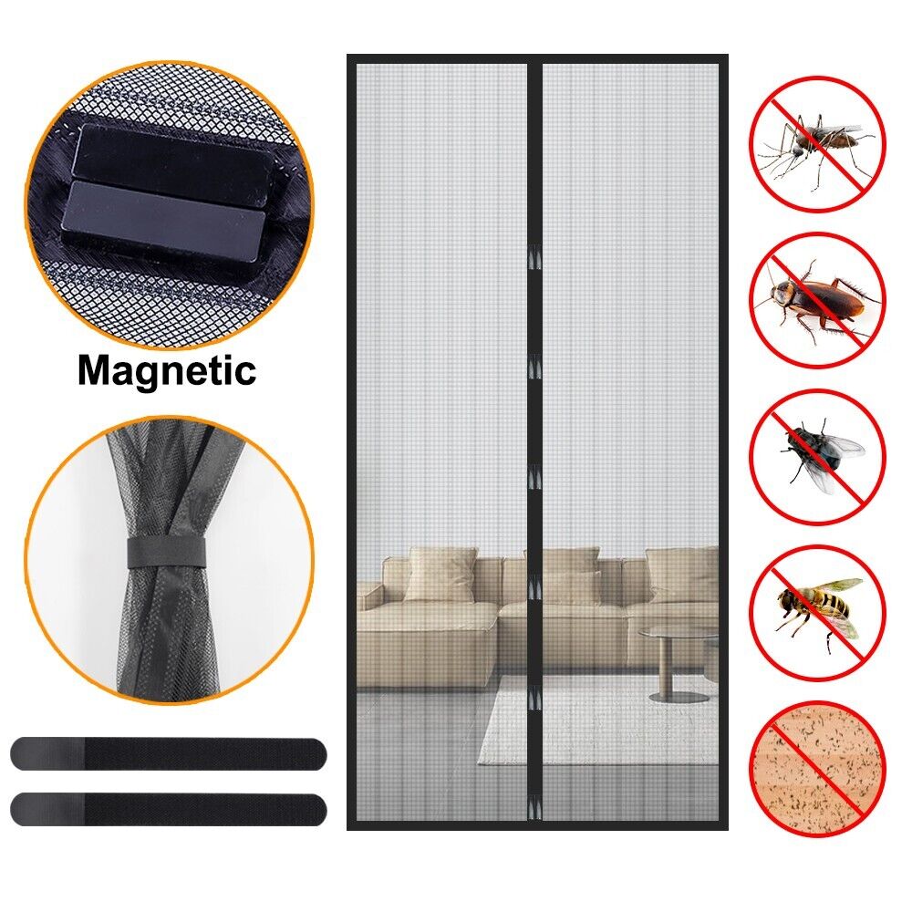 AuraMesh™ Hands-Free Magnetic Screen Door