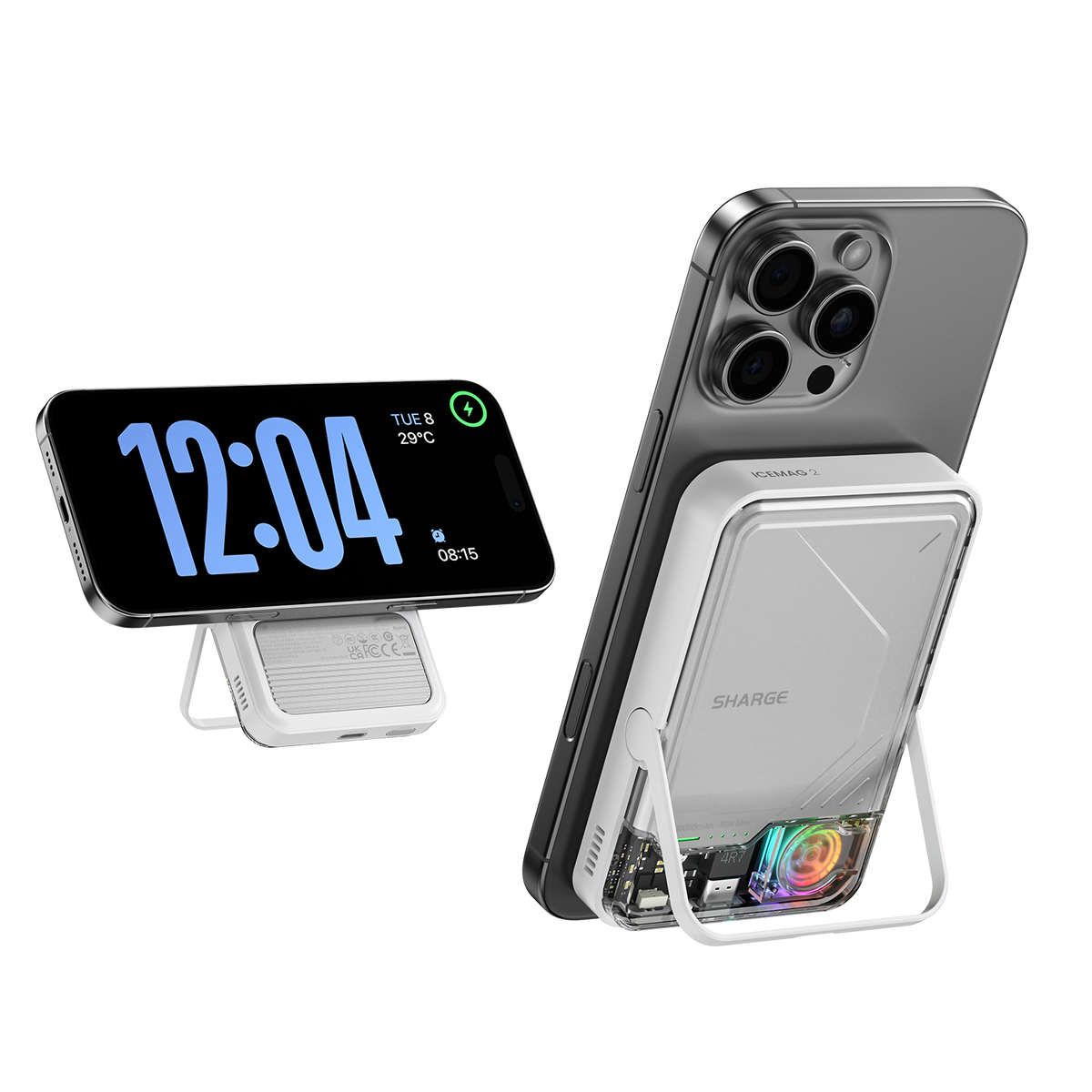 AuraSync™ Magnetic Wireless Power Bank – Ultra-Slim 5000mAh