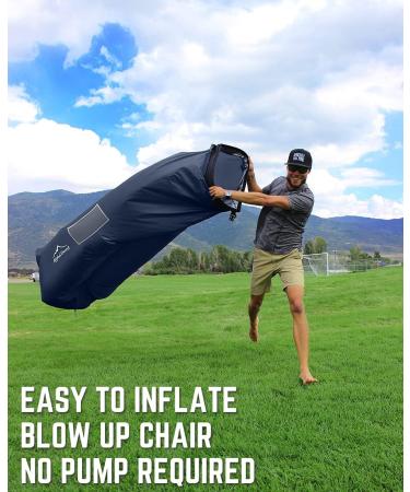 AuraCloud™ Air-Sofa | Ultra-Light Ripstop Inflatable Lounger
