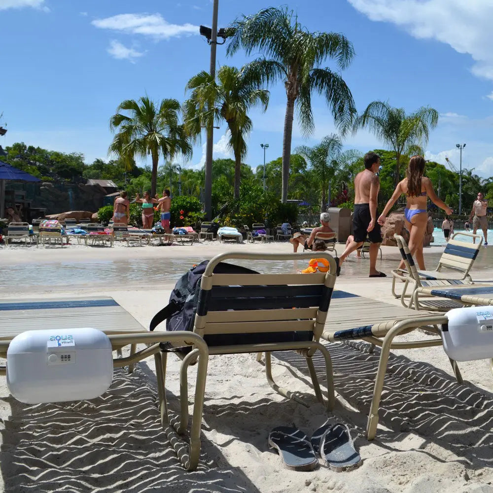 AuraVault™ – Portable Anti-Theft Beach & Travel Safe