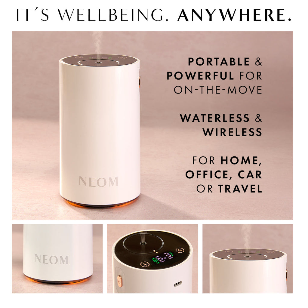 AuraScent™ Portable Waterless Essential Oil Diffuser