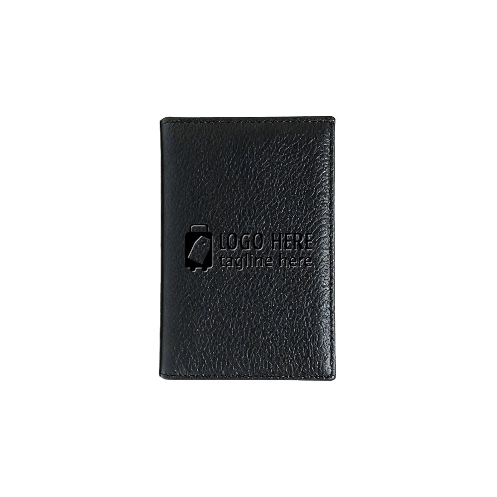 AuraGuard™ RFID Passport Wallet – Slim Vegan Leather