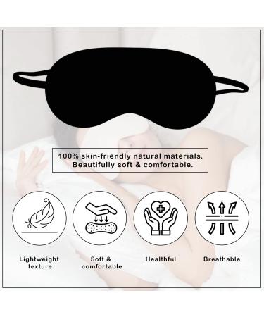 Silent-Cloud™ 3D Contoured Blackout Sleep Mask