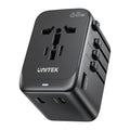 AuraLink™ 65W GaN Universal Travel Adapter (Fast-Charging & Global)