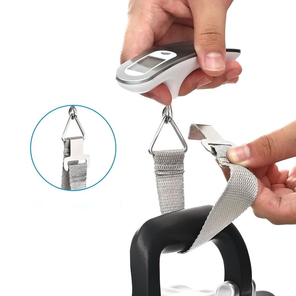 AuraScale™ Precision Digital Luggage Scale – 110lb/50kg Capacity