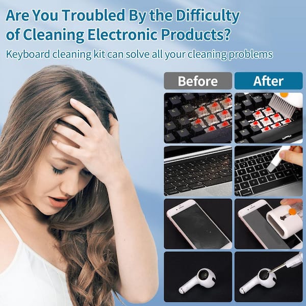 AuraClean™ 7-in-1 Ultimate Tech Cleaning Kit
