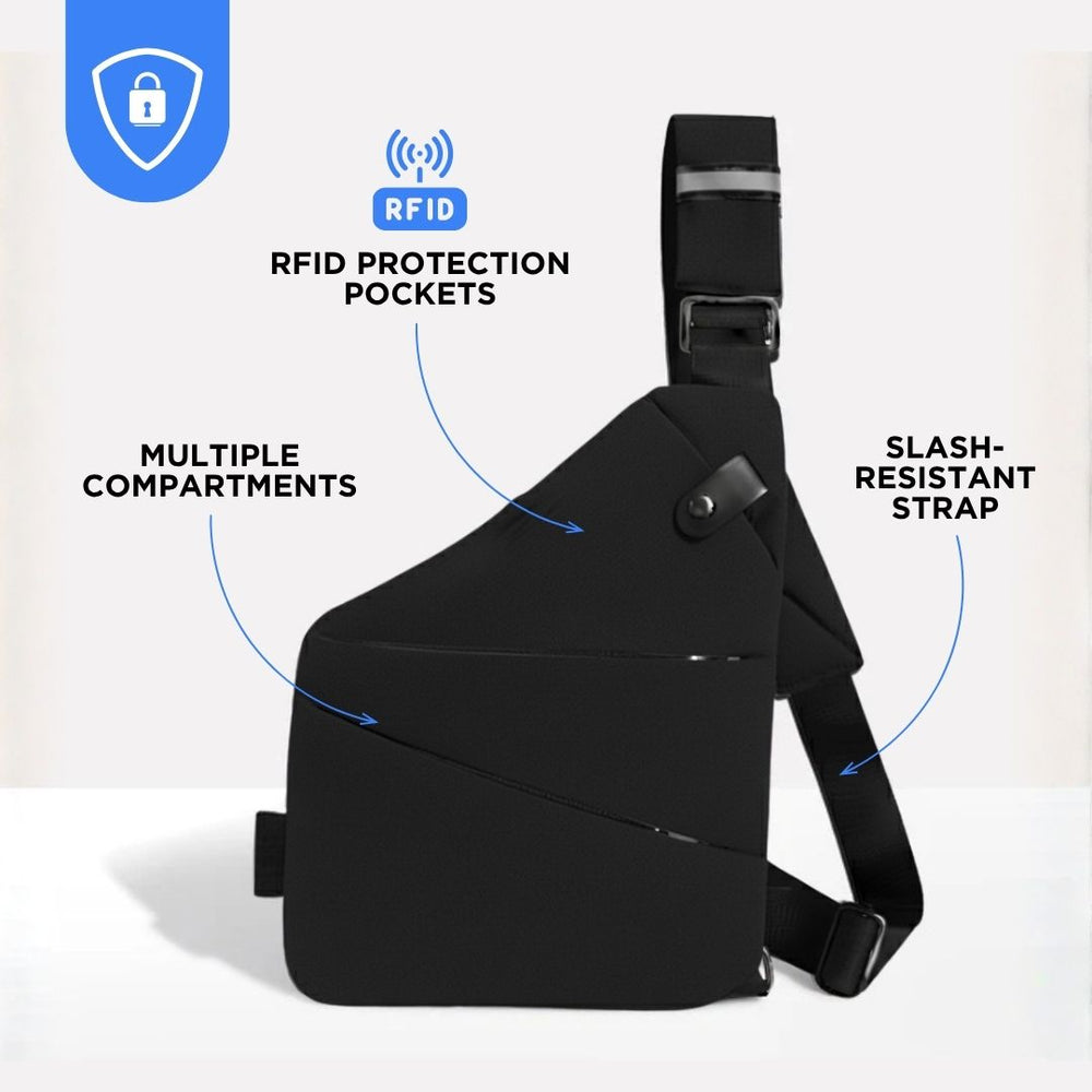 AuraHide™ Seamless Travel Belt – Ultra-Thin Security Pouch