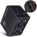 AuraCharge™ – All-in-One Global Travel Adapter & Fast Charger