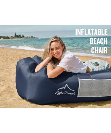 AuraCloud™ Air-Sofa | Ultra-Light Ripstop Inflatable Lounger