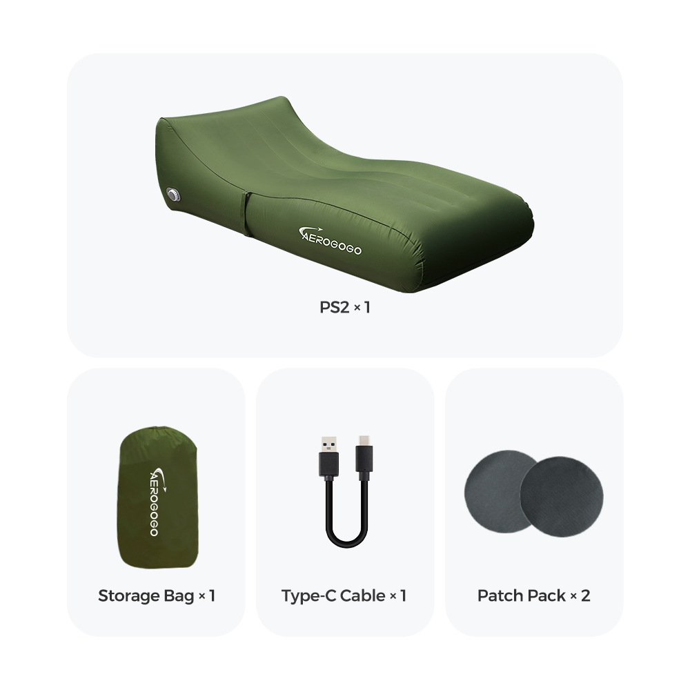 AuraLounge™ – Self-Inflating Waterproof Air Lounger