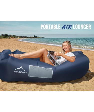 AuraCloud™ Air-Sofa | Ultra-Light Ripstop Inflatable Lounger