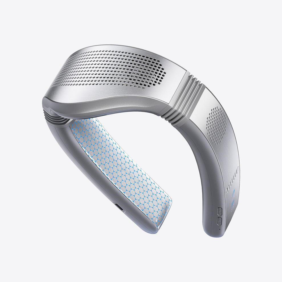 AuraChill™ Pro Wearable Neck Air Conditioner (360° Bladeless Cooling)