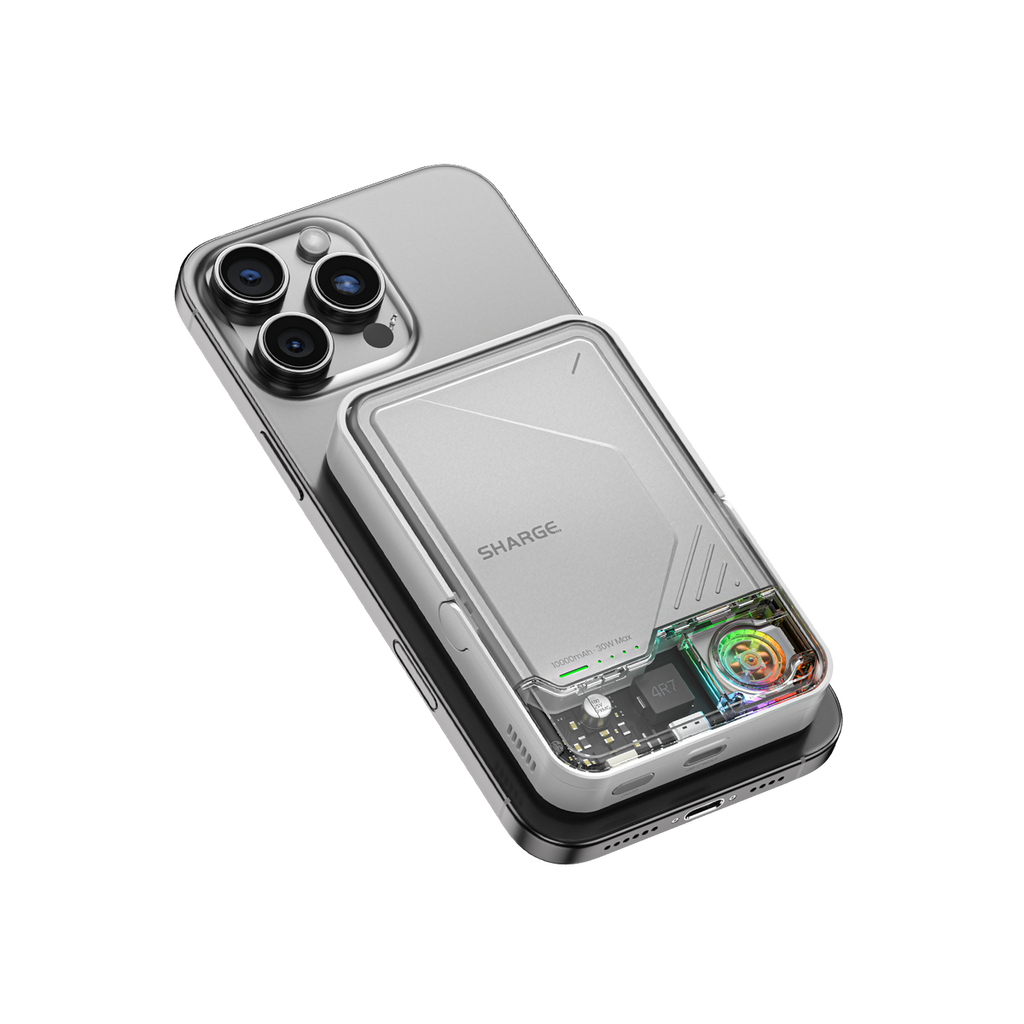 AuraSync™ Magnetic Wireless Power Bank – Ultra-Slim 5000mAh