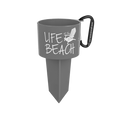 AuraStake™ – Universal Sand & Grass Beverage Stake