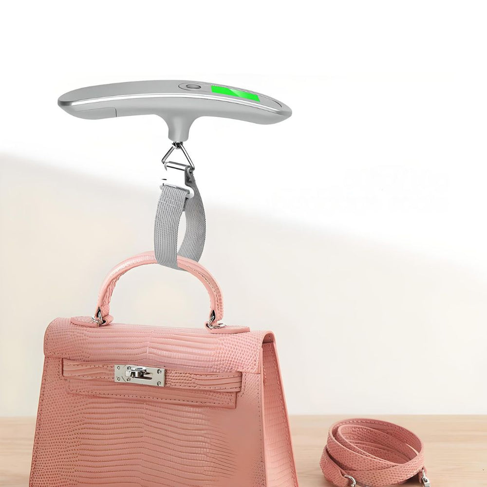 AuraScale™ Precision Digital Luggage Scale – 110lb/50kg Capacity