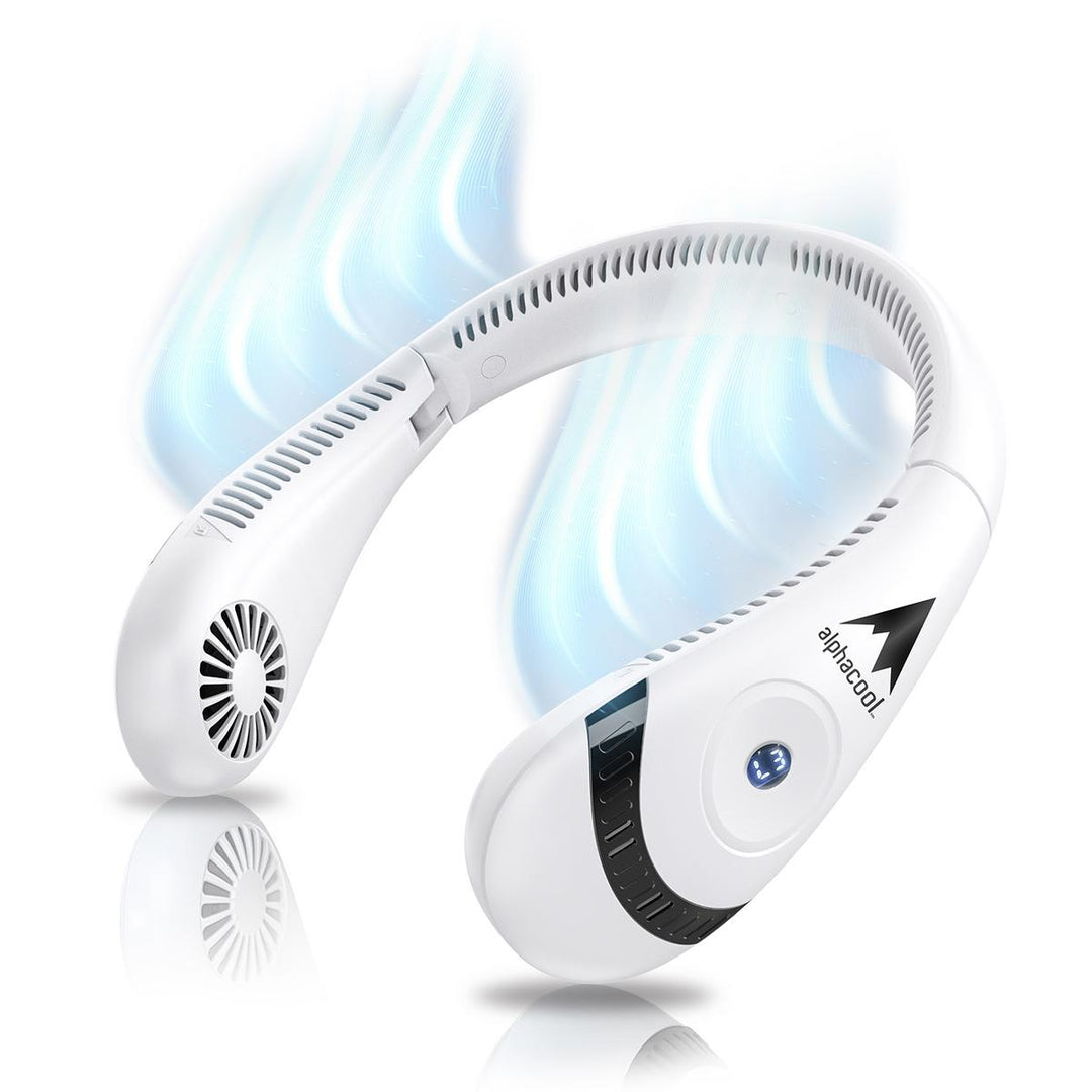 AuraBreeze™ – Portable Hands-Free Bladeless Neck Fan