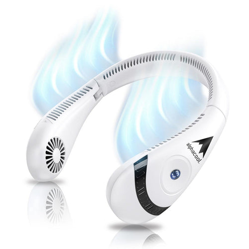 AuraBreeze™ – Portable Hands-Free Bladeless Neck Fan