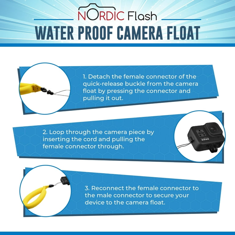 AuraCloud™ Cloud-Grip | Floating Waterproof Phone Strap