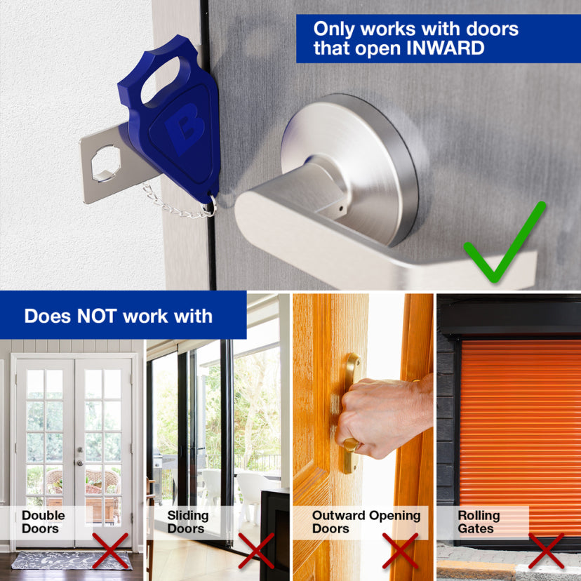 AuraGuard™ Portable Door Lock