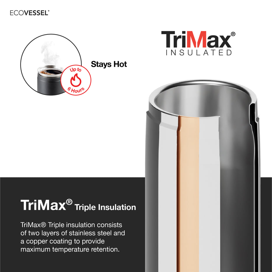 Cloud-Press™ Insulated 15oz Travel Coffee Press