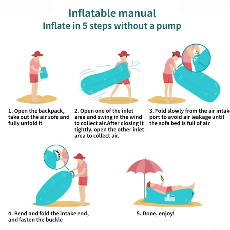 AuraCloud™ | The Ultimate Portable Inflatable Lounger