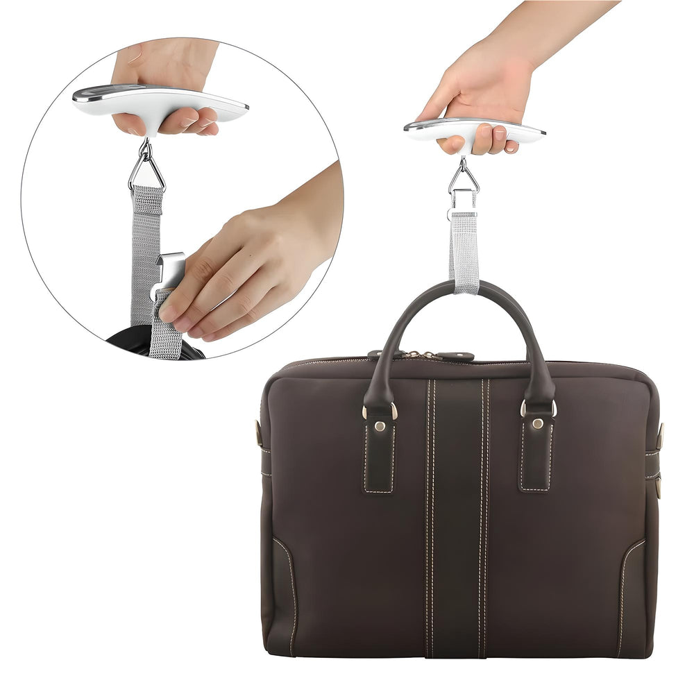 AuraScale™ Precision Digital Luggage Scale – 110lb/50kg Capacity