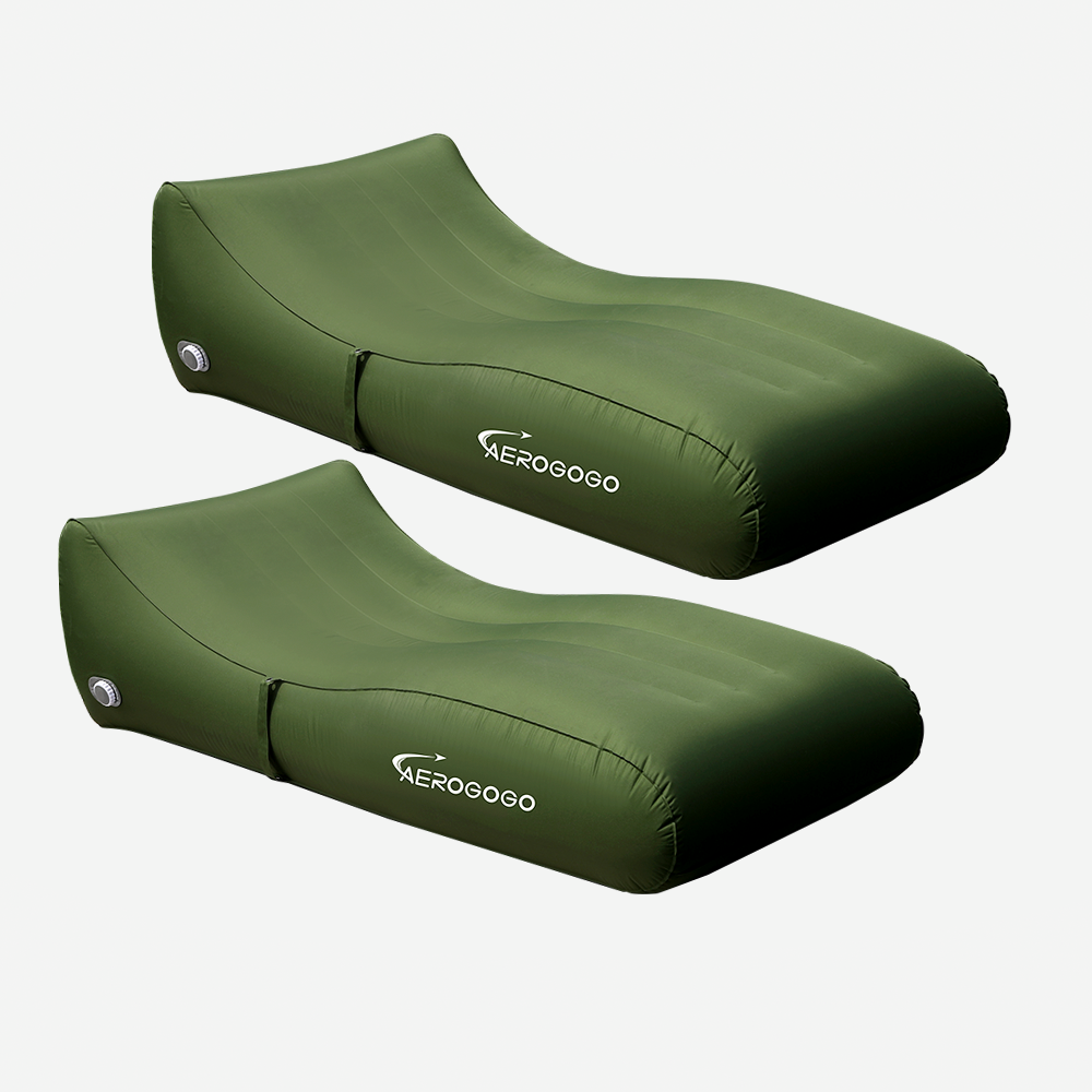 AuraLounge™ – Self-Inflating Waterproof Air Lounger