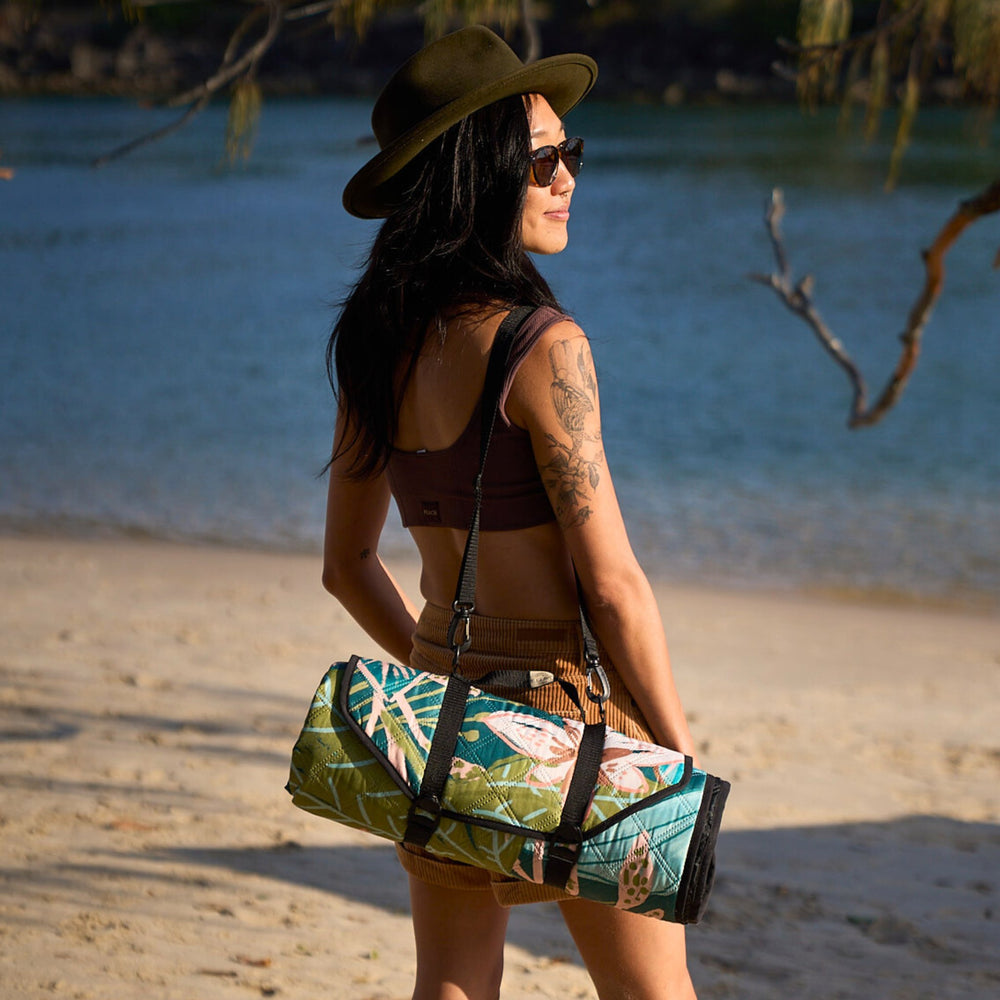 AuraMat™ | The Ultimate Sand-Free Beach Mat