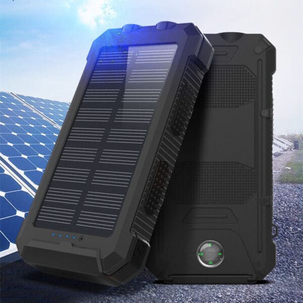 The AuraCharge™ Solar Power Bank