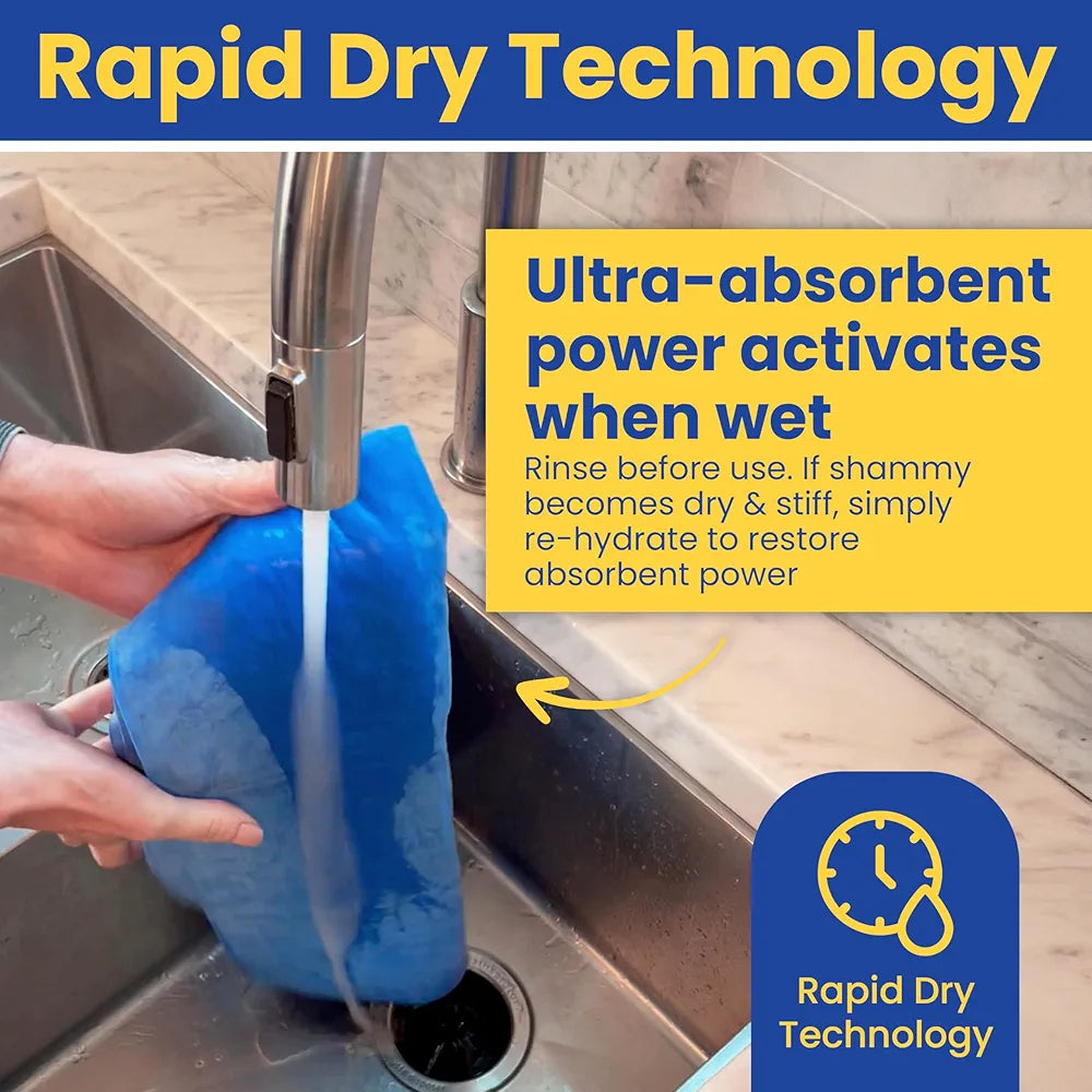 AuraPaws™ – High-Absorbency Quick-Dry Pet Towel