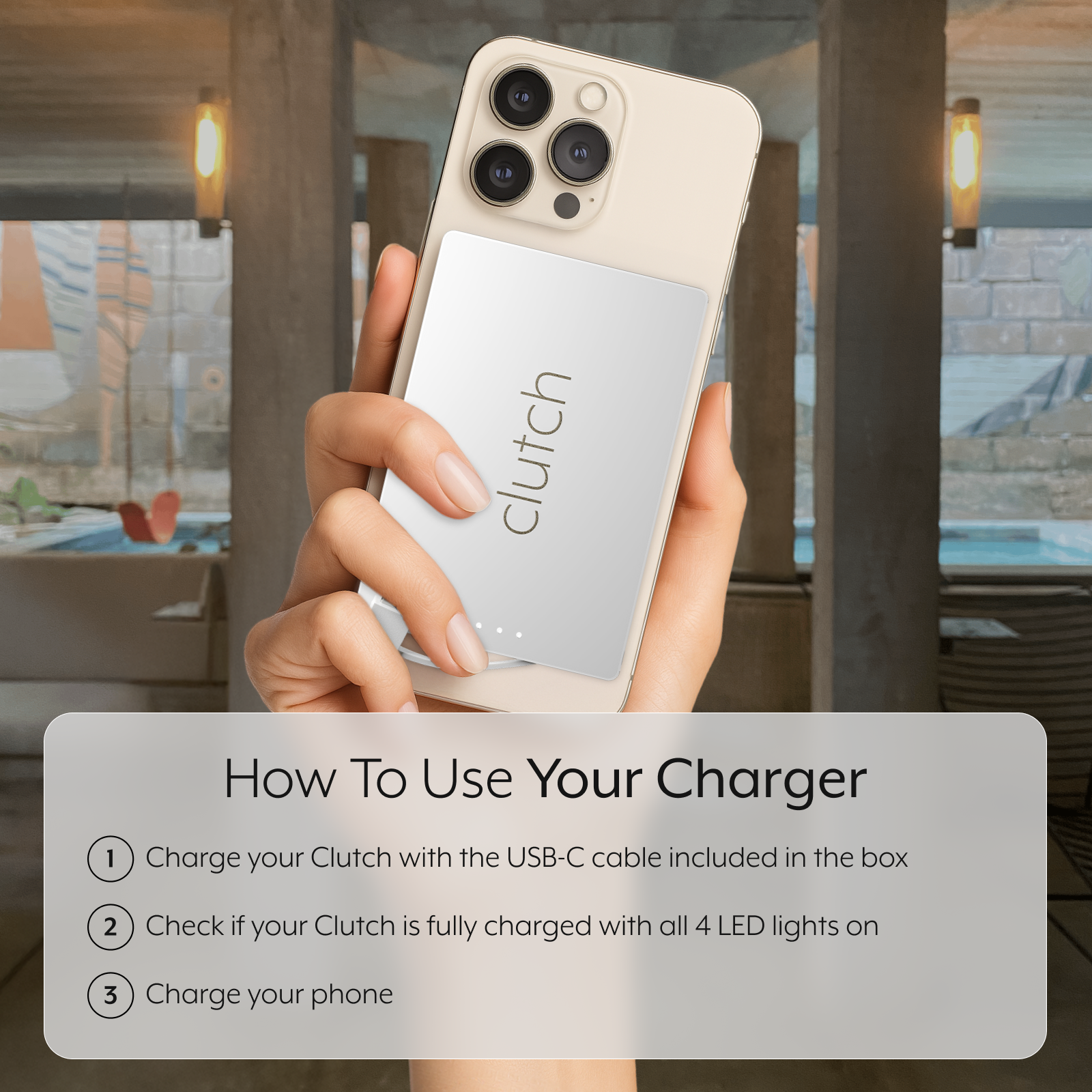 AuraPower™ Ultra-Slim 10,000mAh Portable Charger