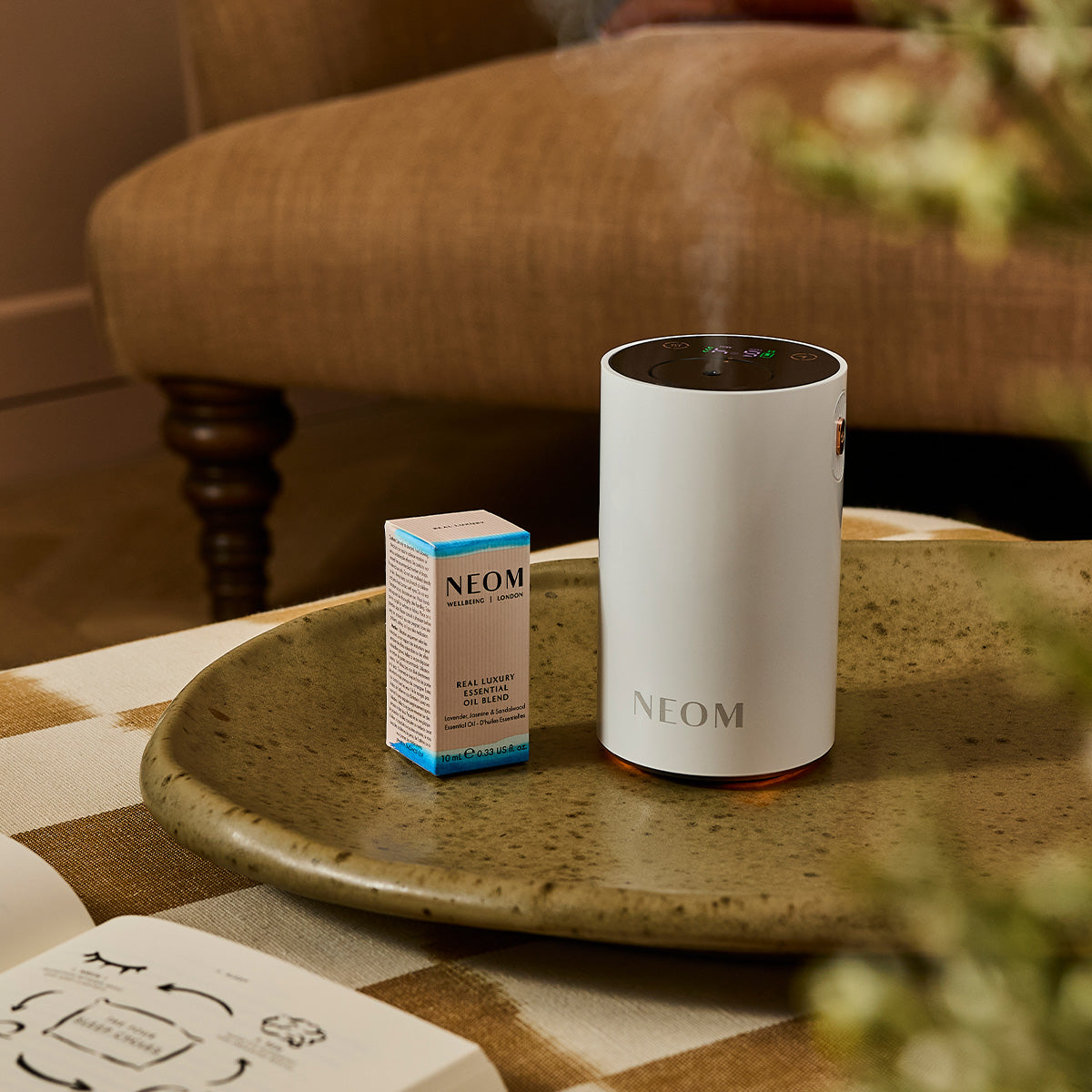 AuraScent™ Portable Waterless Essential Oil Diffuser