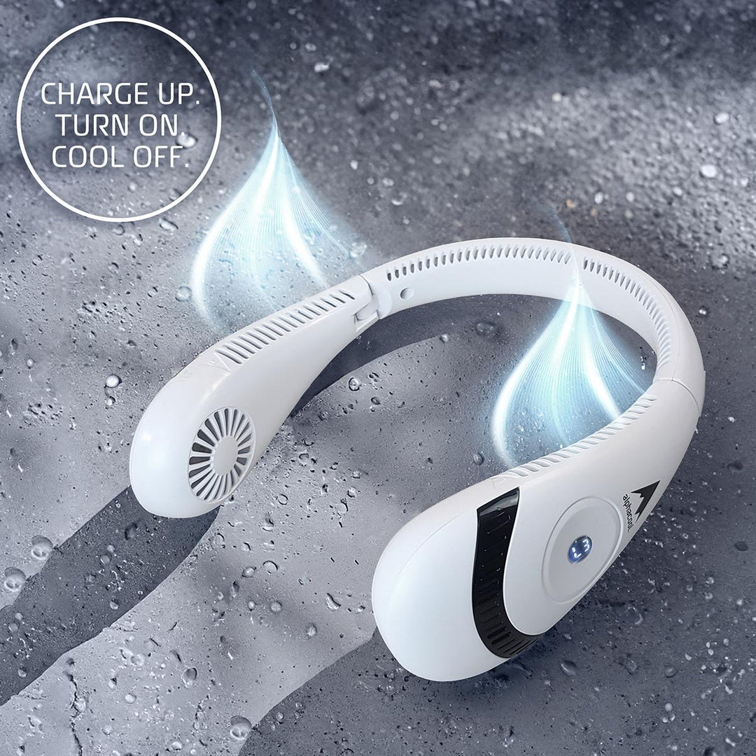 AuraBreeze™ – Portable Hands-Free Bladeless Neck Fan